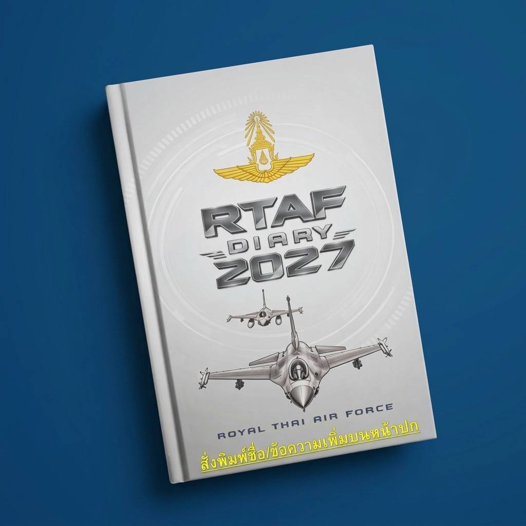 [ปี 70] พิมพ์หน้าปก-Diary ทอ.